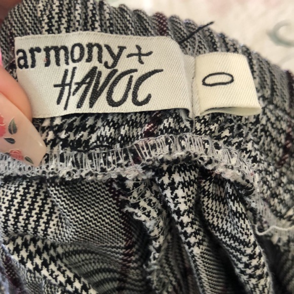 Harmony + havoc glen plaid pants - Picture 3 of 3